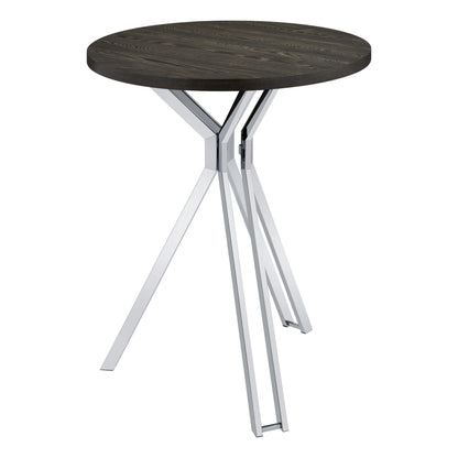 Coaster Furniture Edgerton 183131 Round 35-inch Pub Height Bistro Bar Table - Dark Oak IMAGE 2