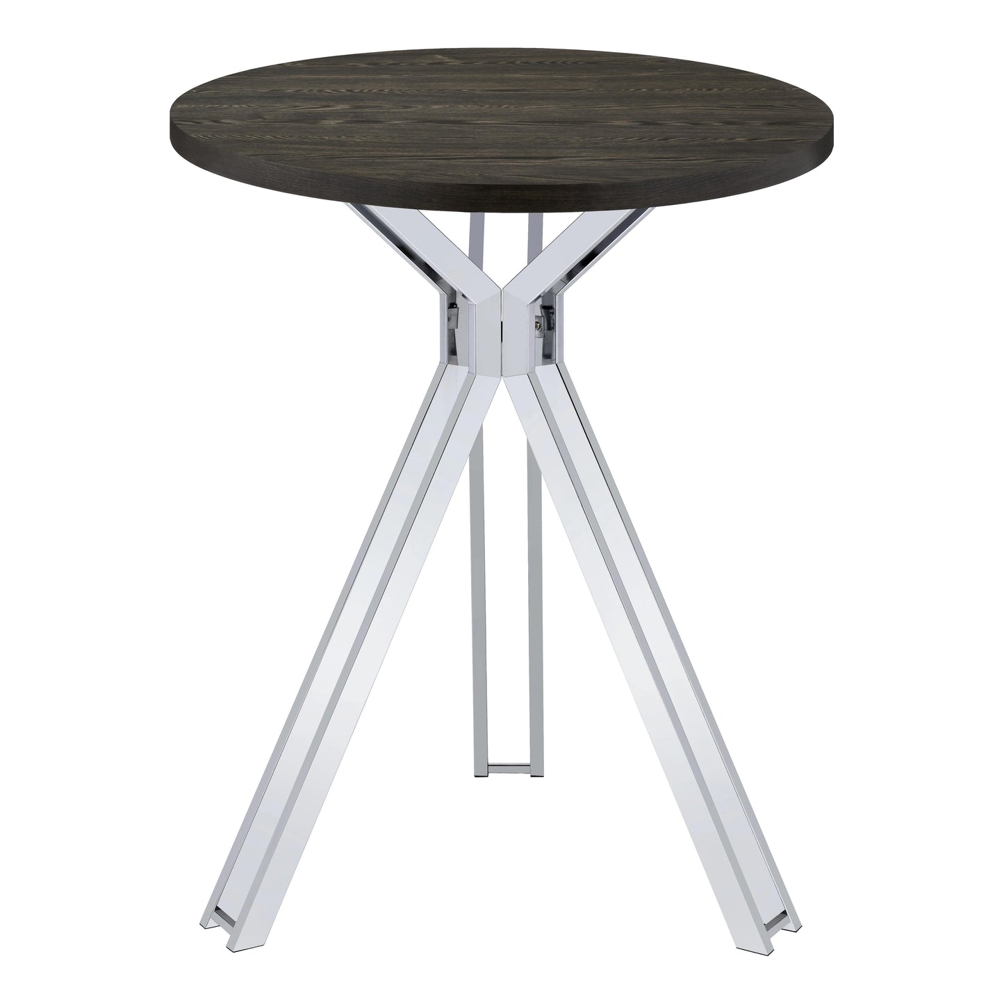 Coaster Furniture Edgerton 183131 Round 35-inch Pub Height Bistro Bar Table - Dark Oak IMAGE 3