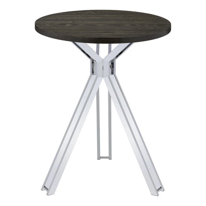 Coaster Furniture Edgerton 183131 Round 35-inch Pub Height Bistro Bar Table - Dark Oak IMAGE 3