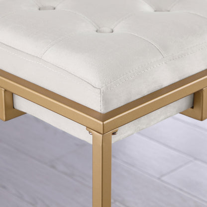  Coaster Furniture Nadia 183645 Upholstered Backless Counter Stool - Beige IMAGE 10