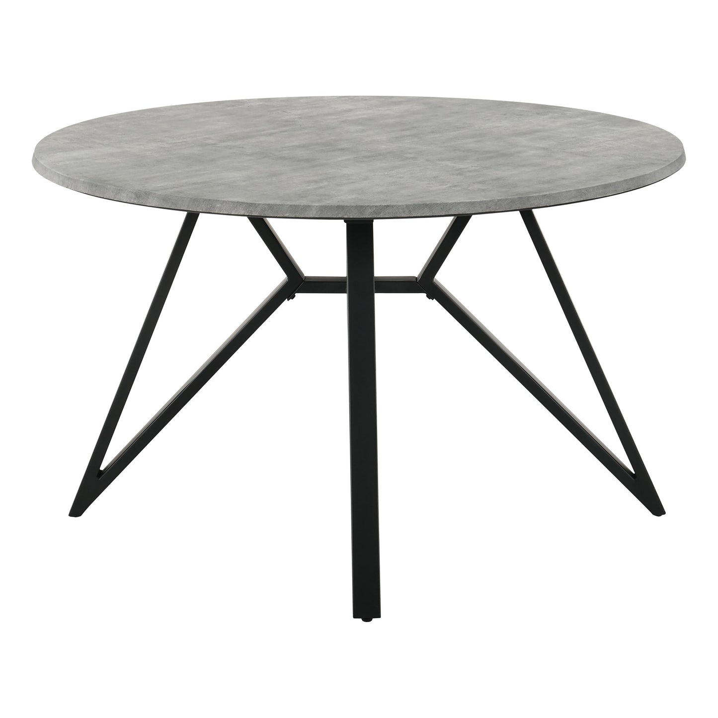 Coaster Furniture Neil 193801 Round 50-inch SmartTop Dining Table - Gunmetal IMAGE 3