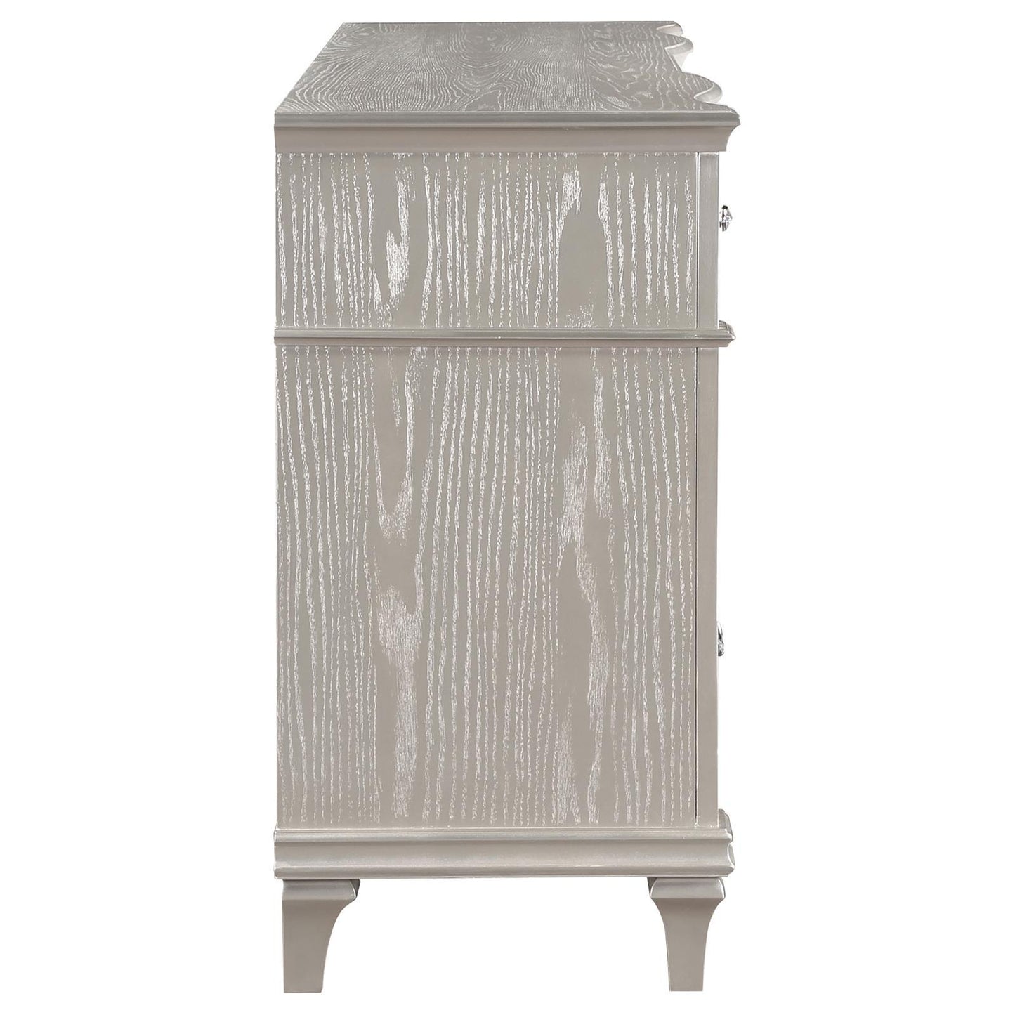 Coaster Furniture Evangeline 223393 9-Drawer Dresser - Silver Oak IMAGE 6