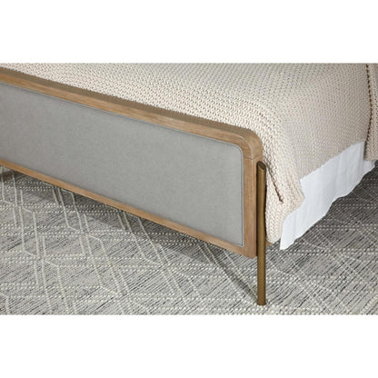 Coaster Furniture Arini 224301Q Upholstered Queen Panel Bed - Sand Wash and Grey IMAGE 14