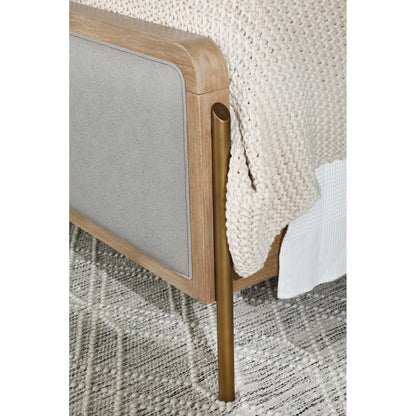 Coaster Furniture Arini 224301Q Upholstered Queen Panel Bed - Sand Wash and Grey IMAGE 15