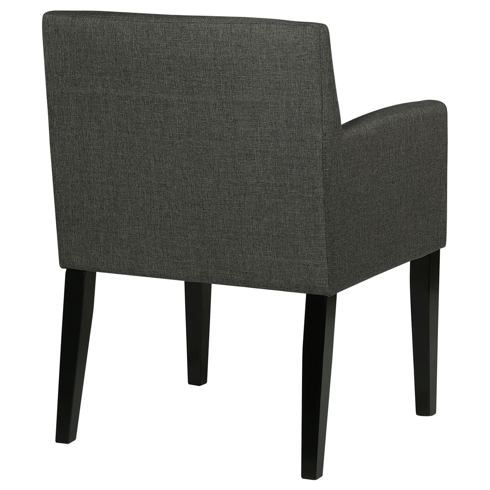  Coaster Furniture Catherine 106252 Upholstered Dining Arm Chair - Grey IMAGE 7