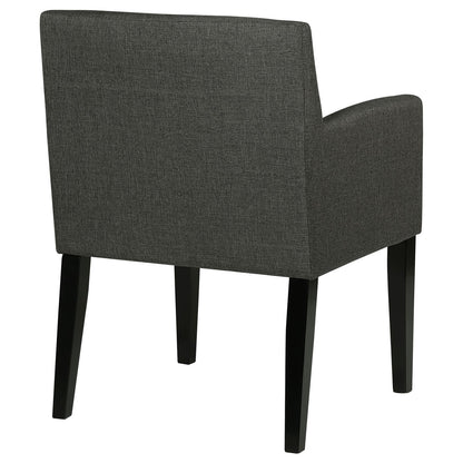  Coaster Furniture Catherine 106252 Upholstered Dining Arm Chair - Grey IMAGE 7