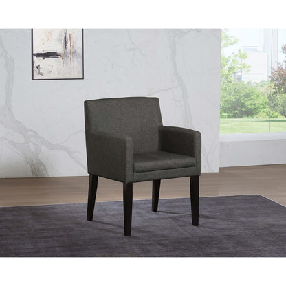  Coaster Furniture Catherine 106252 Upholstered Dining Arm Chair - Grey IMAGE 9