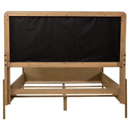Coaster Furniture Arini 224301KE Upholstered Eastern King Panel Bed - Sand Wash and Grey IMAGE 6