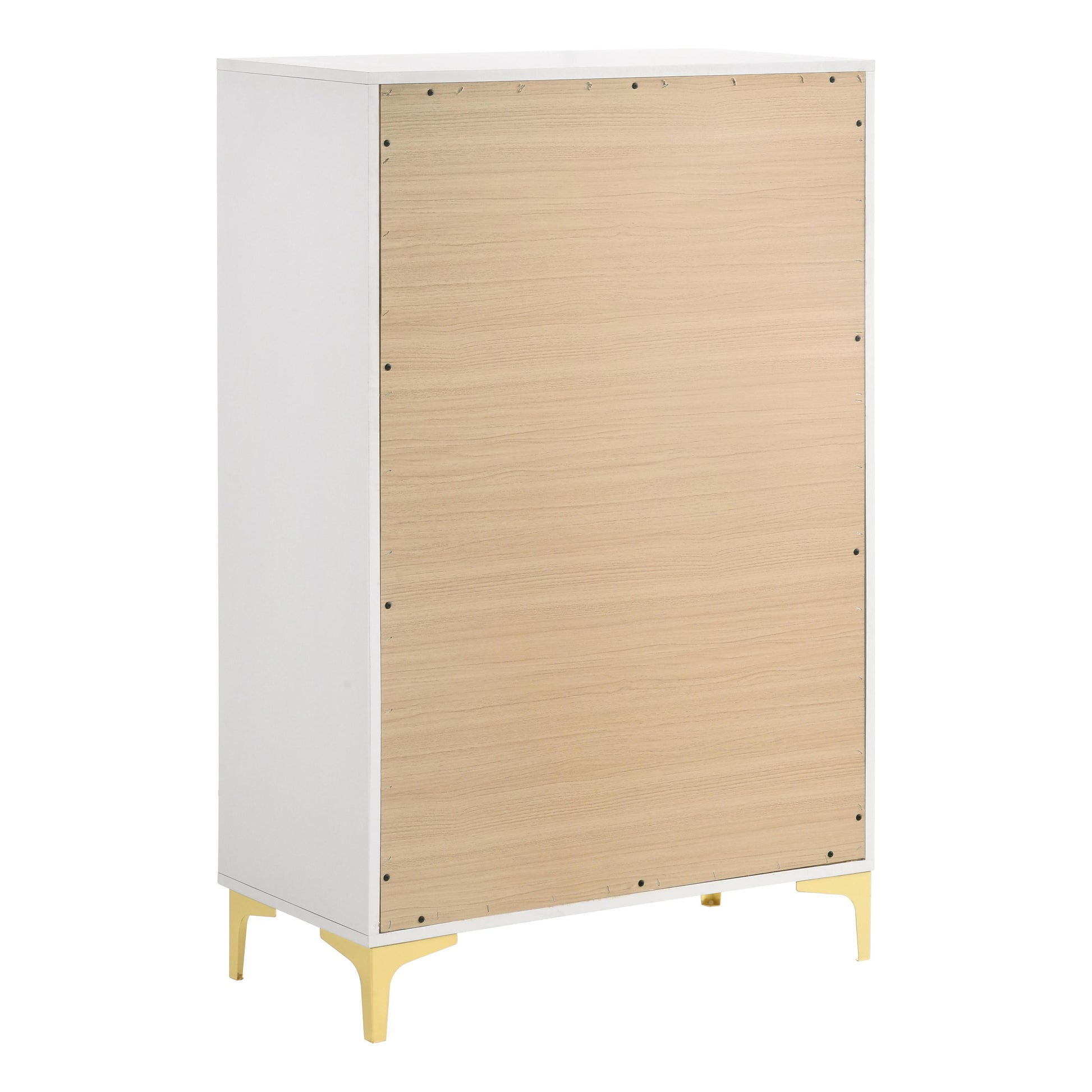  Coaster Furniture Kendall 224405 5-Drawer Bedroom Chest - White IMAGE 6