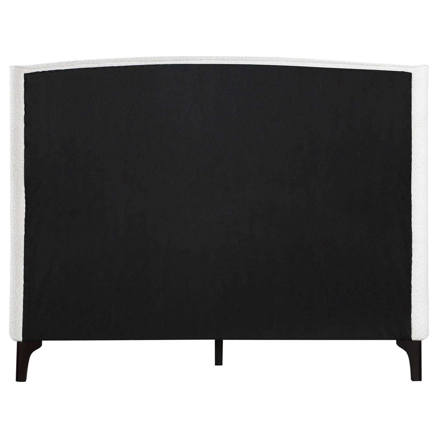 Coaster Furniture Mosby 306020KE Upholstered Eastern King Wingback Bed - Snow IMAGE 7