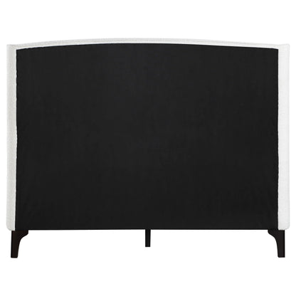 Coaster Furniture Mosby 306020KE Upholstered Eastern King Wingback Bed - Snow IMAGE 7
