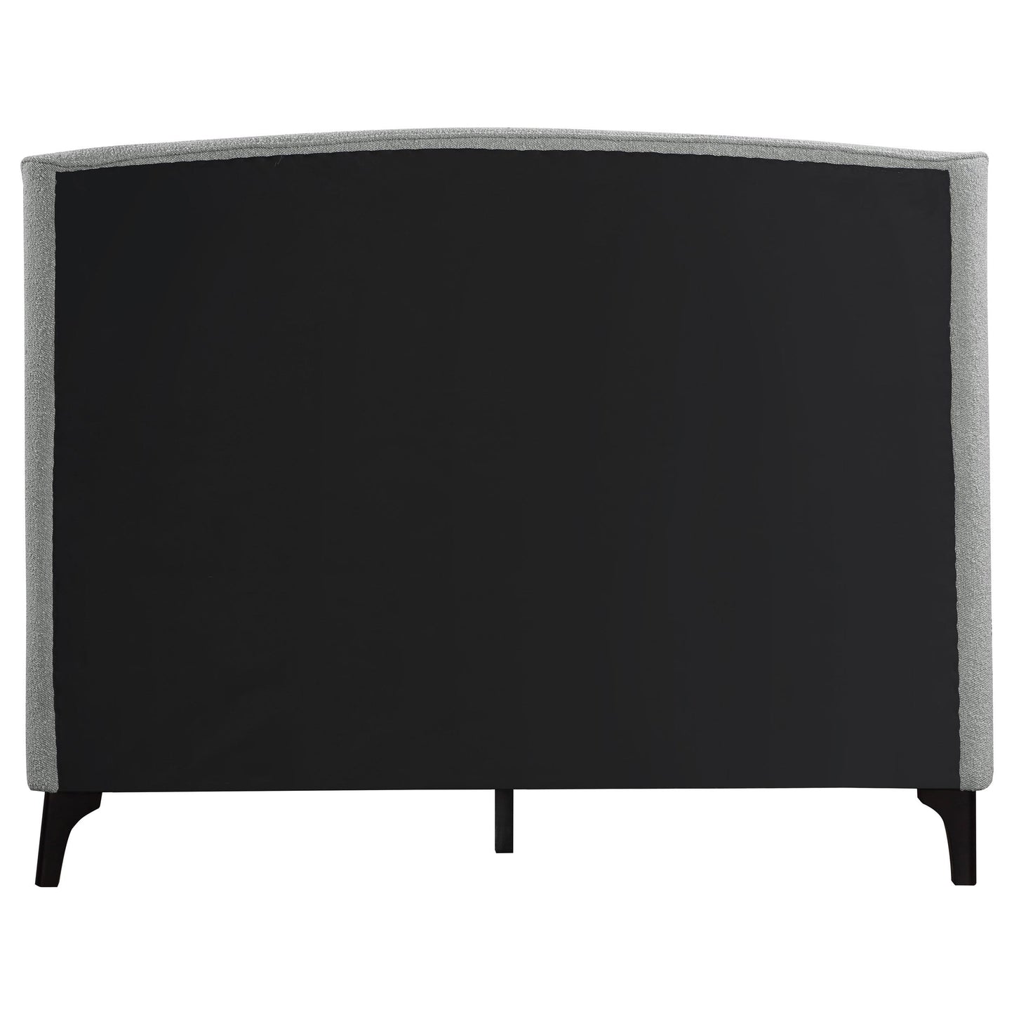 Coaster Furniture Mosby 306021Q Upholstered Queen Wingback Bed - Grey IMAGE 7