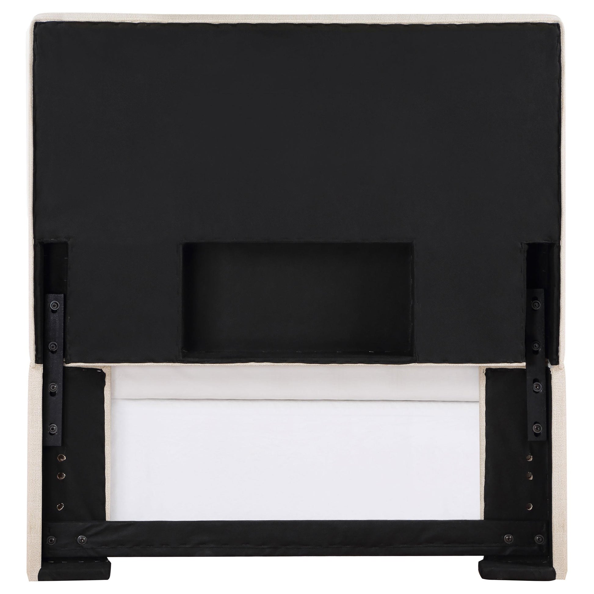  Coaster Furniture Pirro 315980T Upholstered Twin Panel Headboard - Sand IMAGE 4