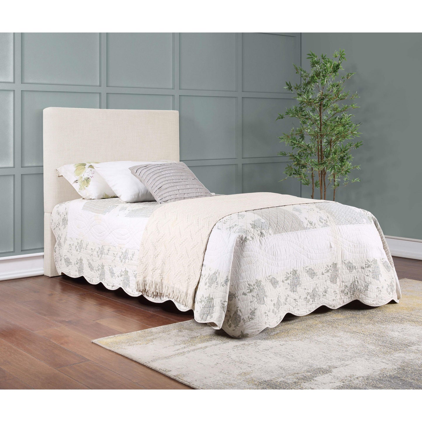  Coaster Furniture Pirro 315980T Upholstered Twin Panel Headboard - Sand IMAGE 7