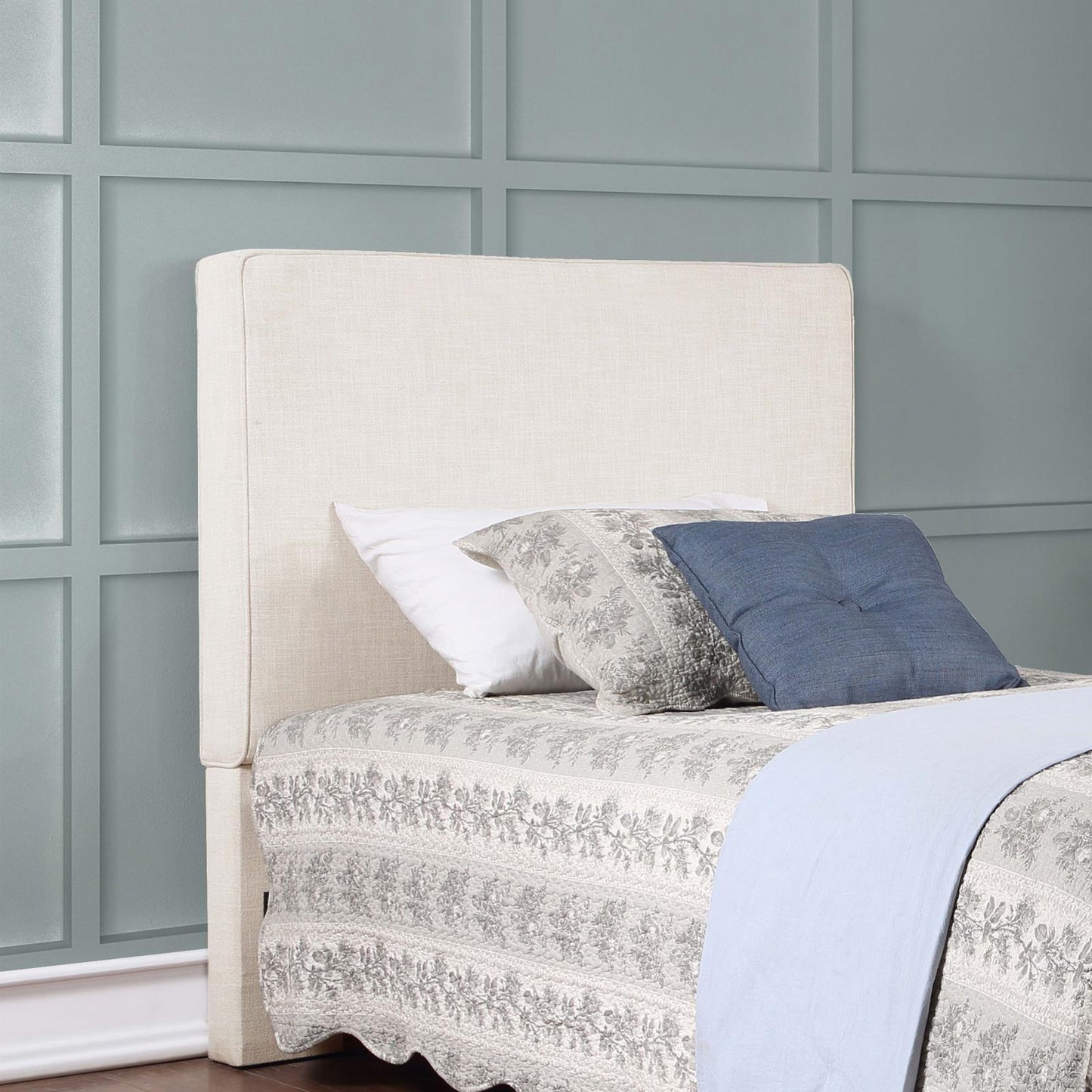  Coaster Furniture Kosmo 315993T Upholstered Twin Panel Headboard - Sand IMAGE 2