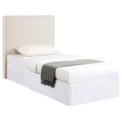  Coaster Furniture Kosmo 315993T Upholstered Twin Panel Headboard - Sand IMAGE 3