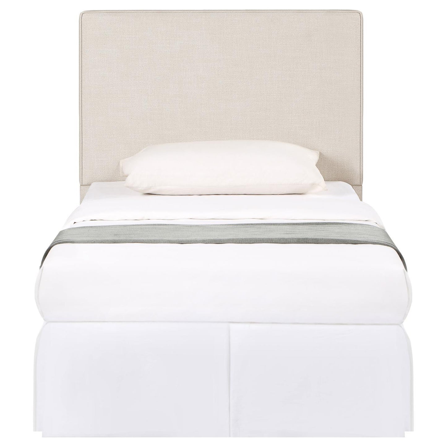  Coaster Furniture Kosmo 315993T Upholstered Twin Panel Headboard - Sand IMAGE 4