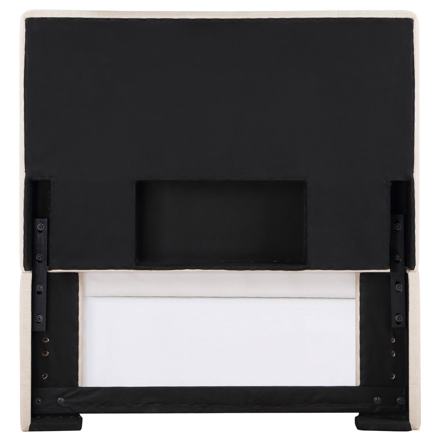 Coaster Furniture Kosmo 315993T Upholstered Twin Panel Headboard - Sand IMAGE 6