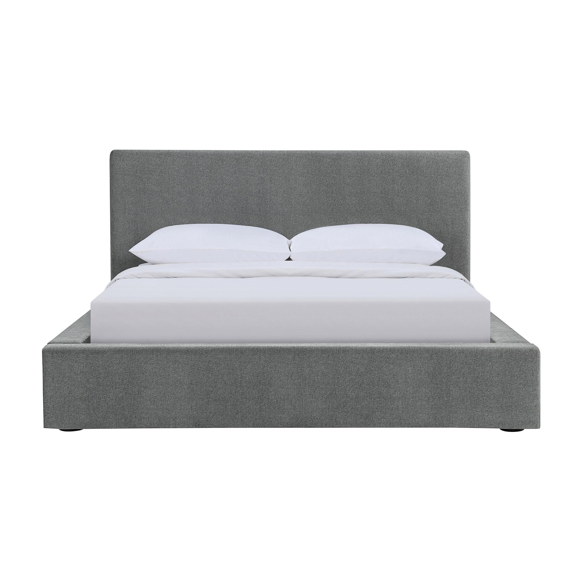  Coaster Furniture Gregory 316020Q Upholstered Queen Panel Bed - Graphite IMAGE 4