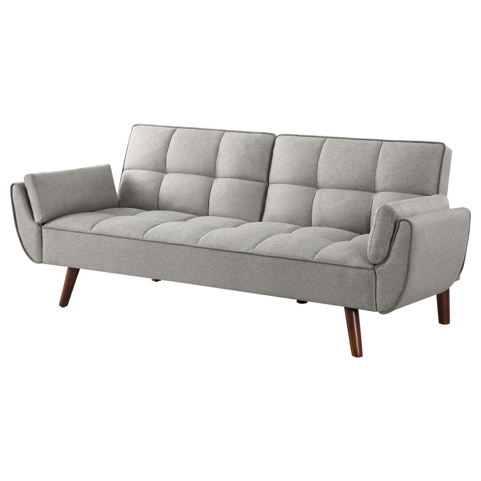 Coaster Furniture Caufield 360096 Upholstered Tufted Convertible Sofa Bed - Grey IMAGE 6