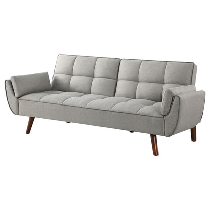 Coaster Furniture Caufield 360096 Upholstered Tufted Convertible Sofa Bed - Grey IMAGE 6