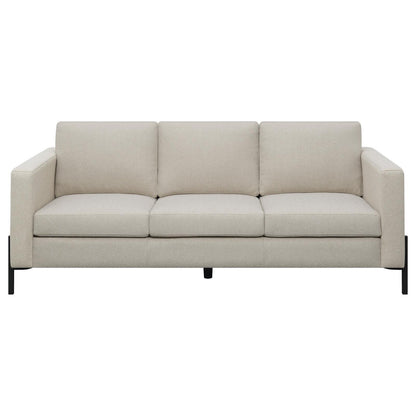 Coaster Furniture Tilly 509901 Upholstered Track Arm Sofa - Oatmeal IMAGE 3