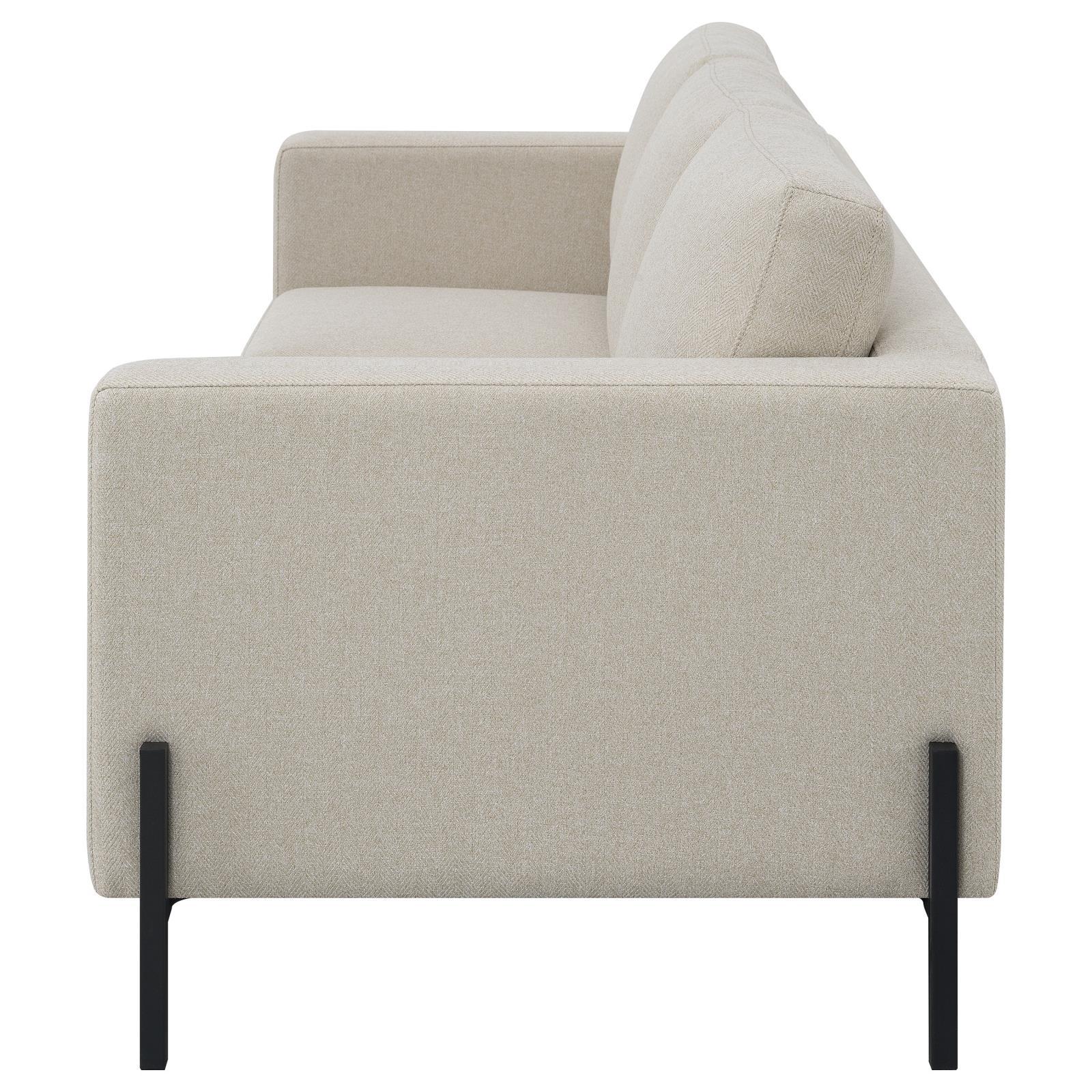 Coaster Furniture Tilly 509901 Upholstered Track Arm Sofa - Oatmeal IMAGE 5
