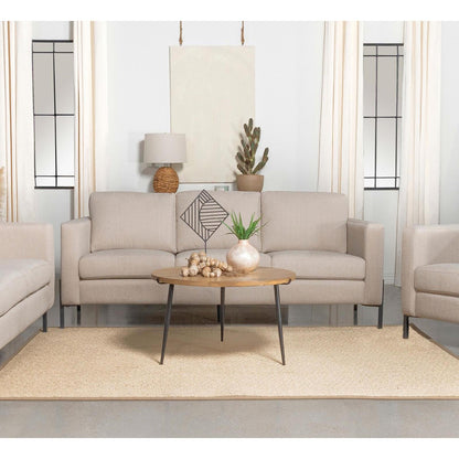 Coaster Furniture Tilly 509901 Upholstered Track Arm Sofa - Oatmeal IMAGE 9