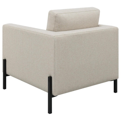 Coaster Furniture Tilly 509903 Upholstered Track Arm Accent Chair - Oatmeal IMAGE 6