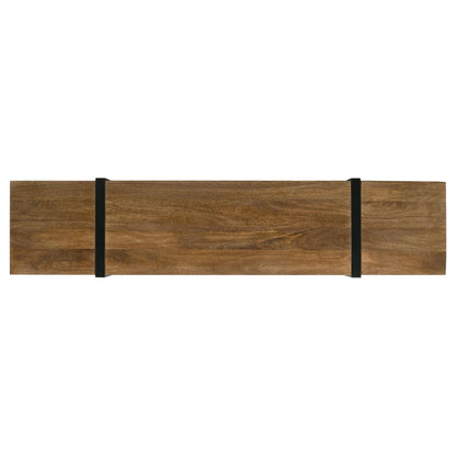 Coaster Furniture Otto 703243 5-Drawer Mango Wood 70" TV Stand Media Console - Brown IMAGE 11
