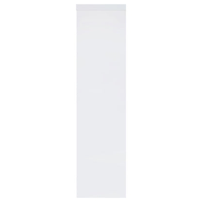 Coaster Furniture Jude 704254 3-shelf Engineered Wood Media Tower - High Gloss White IMAGE 5