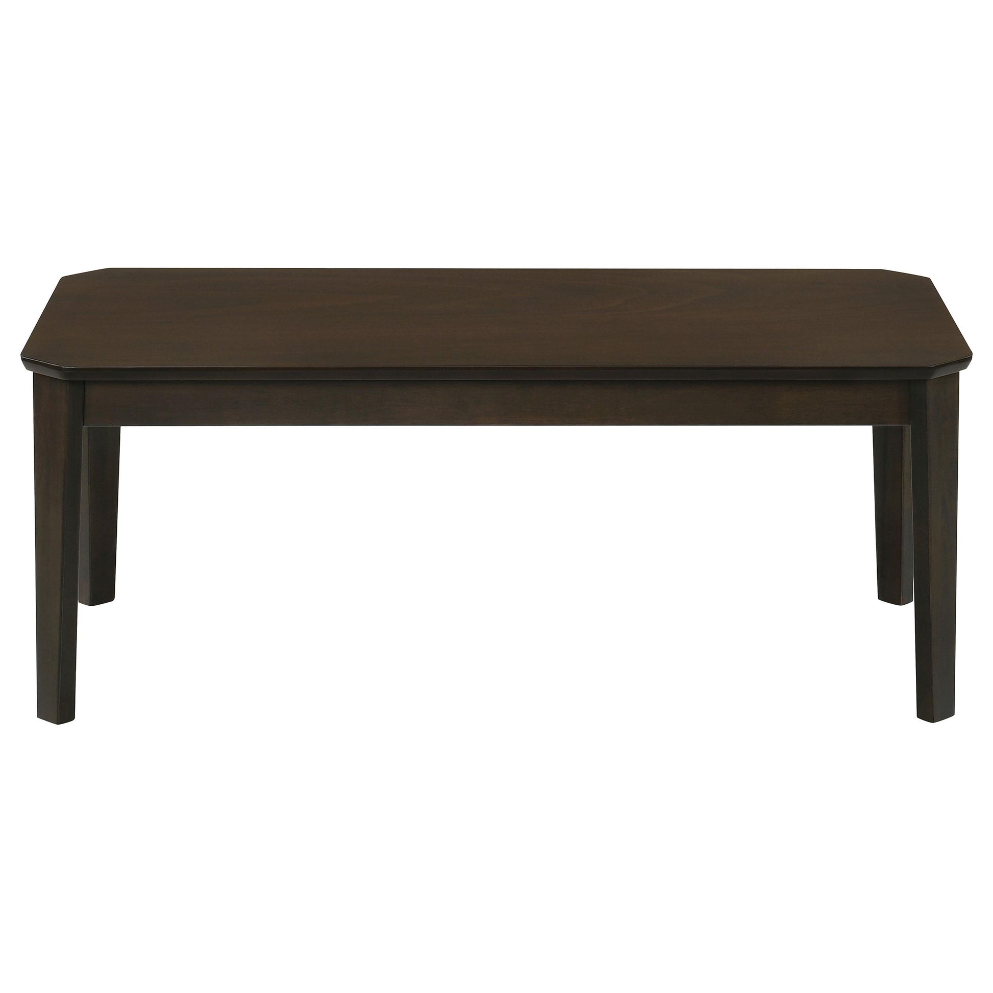Coaster Furniture Amaro 736184 3-piece Coffee and End Table Set - Dark Brown IMAGE 3