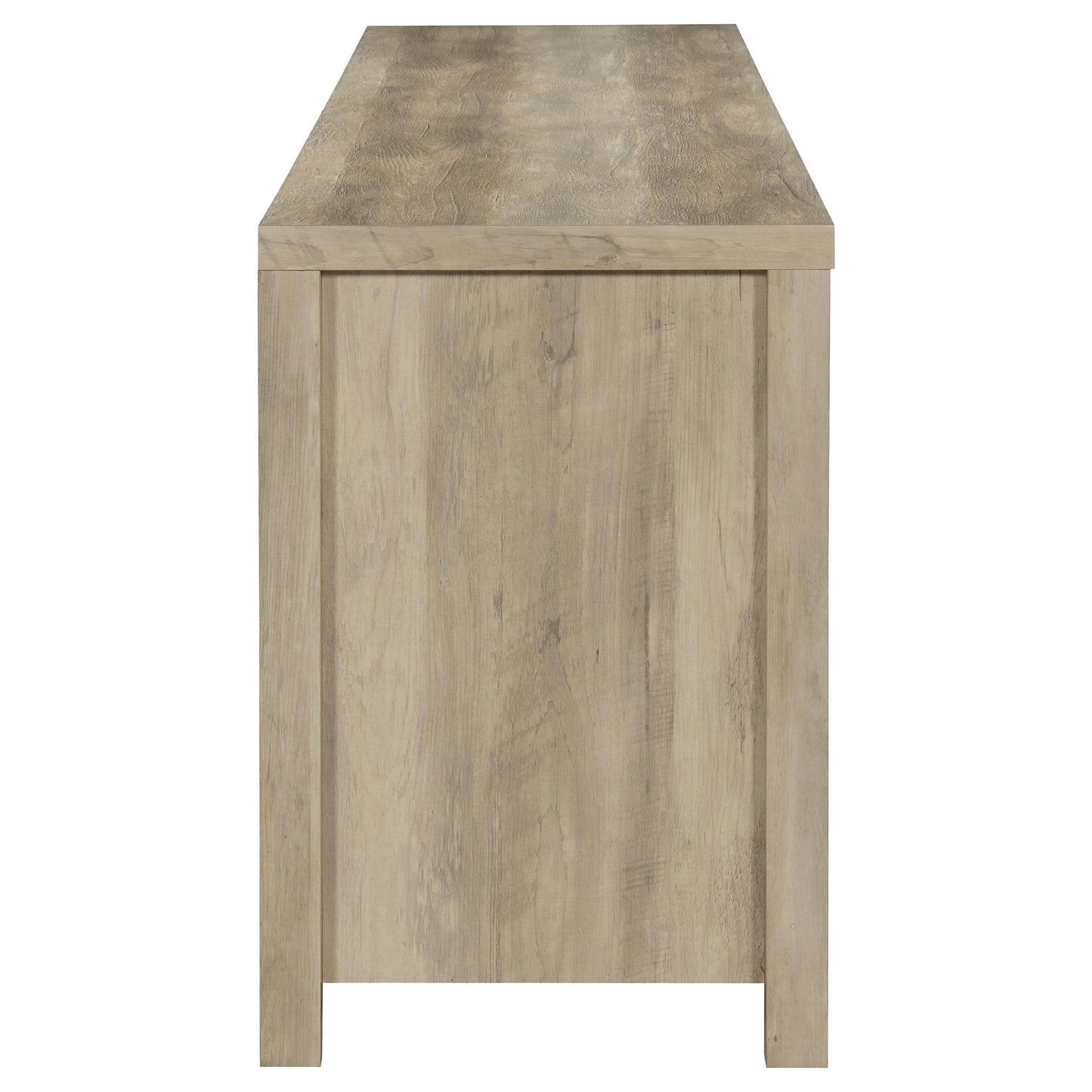 Coaster Furniture Madra 736263 2-door Engineered Wood 79" TV Stand - Distressed Pine IMAGE 10