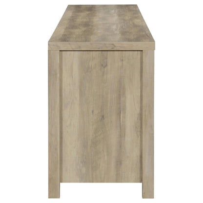 Coaster Furniture Madra 736263 2-door Engineered Wood 79" TV Stand - Distressed Pine IMAGE 10