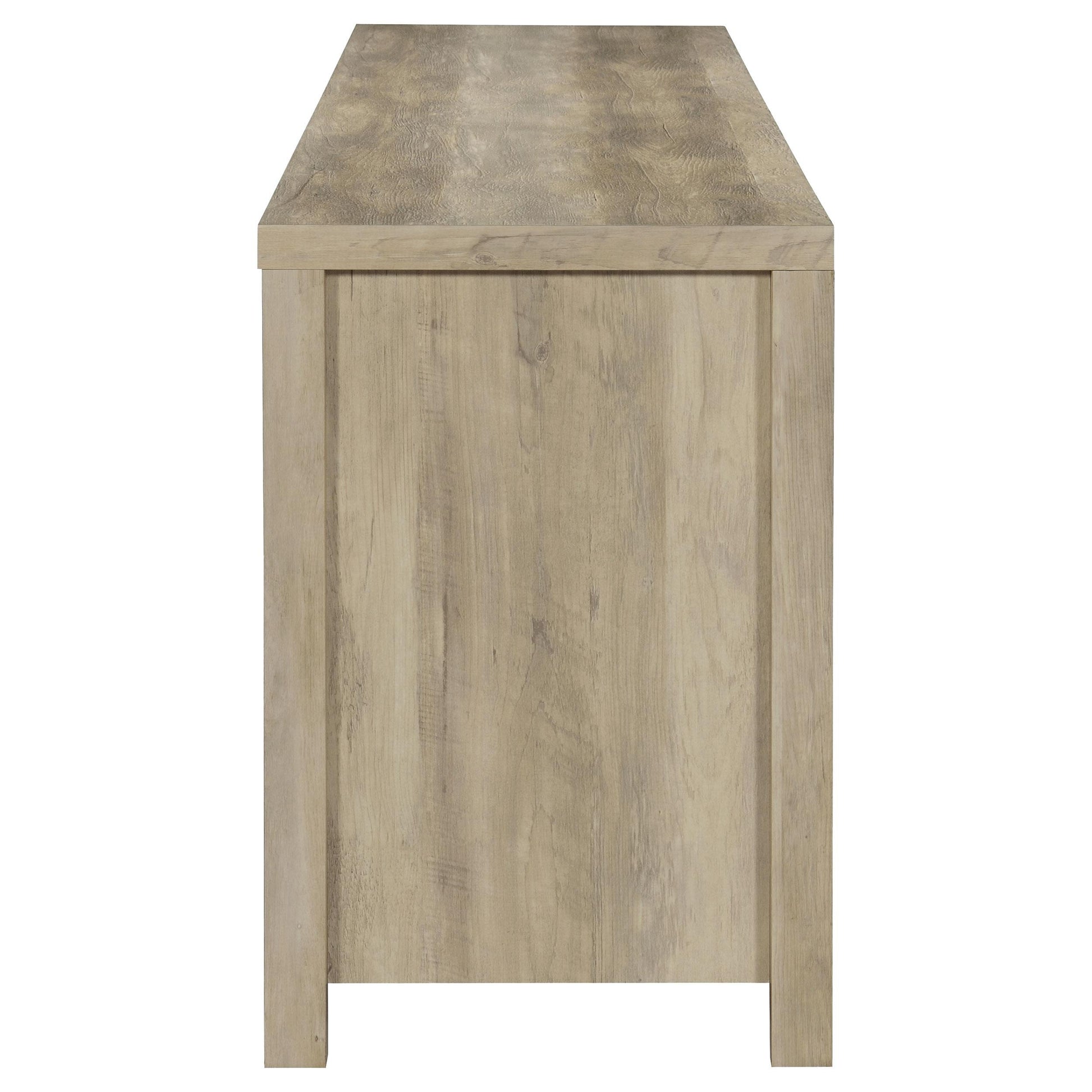Coaster Furniture Madra 736263 2-door Engineered Wood 79" TV Stand - Distressed Pine IMAGE 7