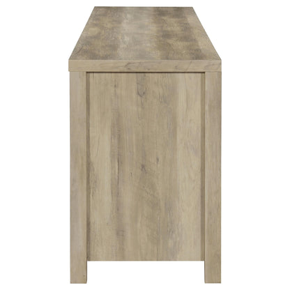Coaster Furniture Madra 736263 2-door Engineered Wood 79" TV Stand - Distressed Pine IMAGE 7