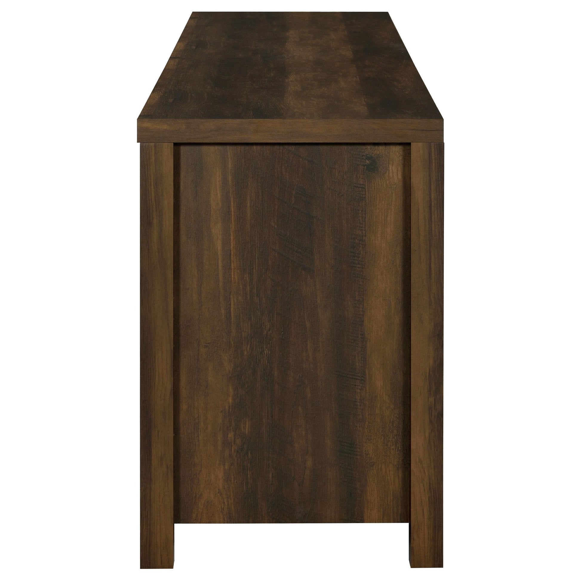 Coaster Furniture Madra 736273 2-door Engineered Wood 79" TV Stand - Dark Pine IMAGE 7