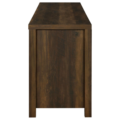 Coaster Furniture Madra 736273 2-door Engineered Wood 79" TV Stand - Dark Pine IMAGE 7