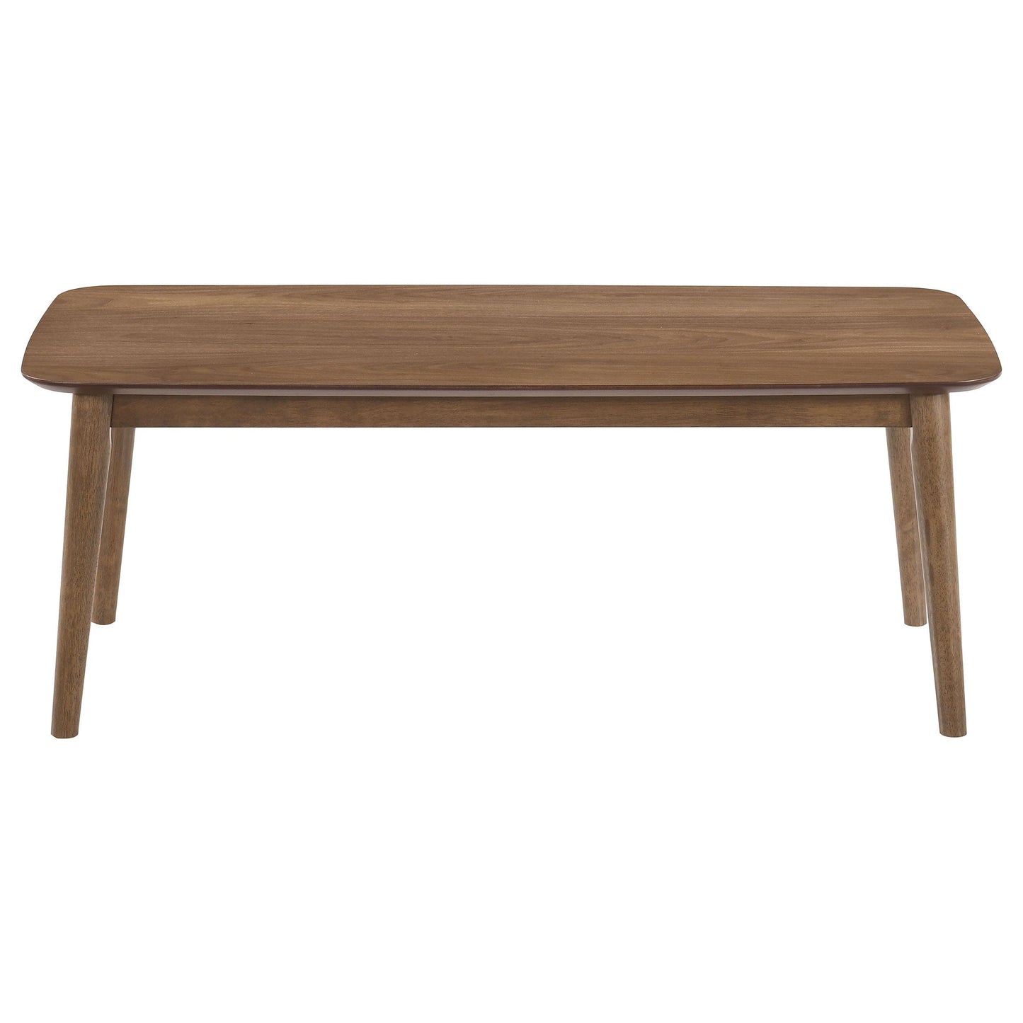  Coaster Furniture Radley 753524 3-piece Rectangular Coffee Table Set - Natural Walnut IMAGE 3