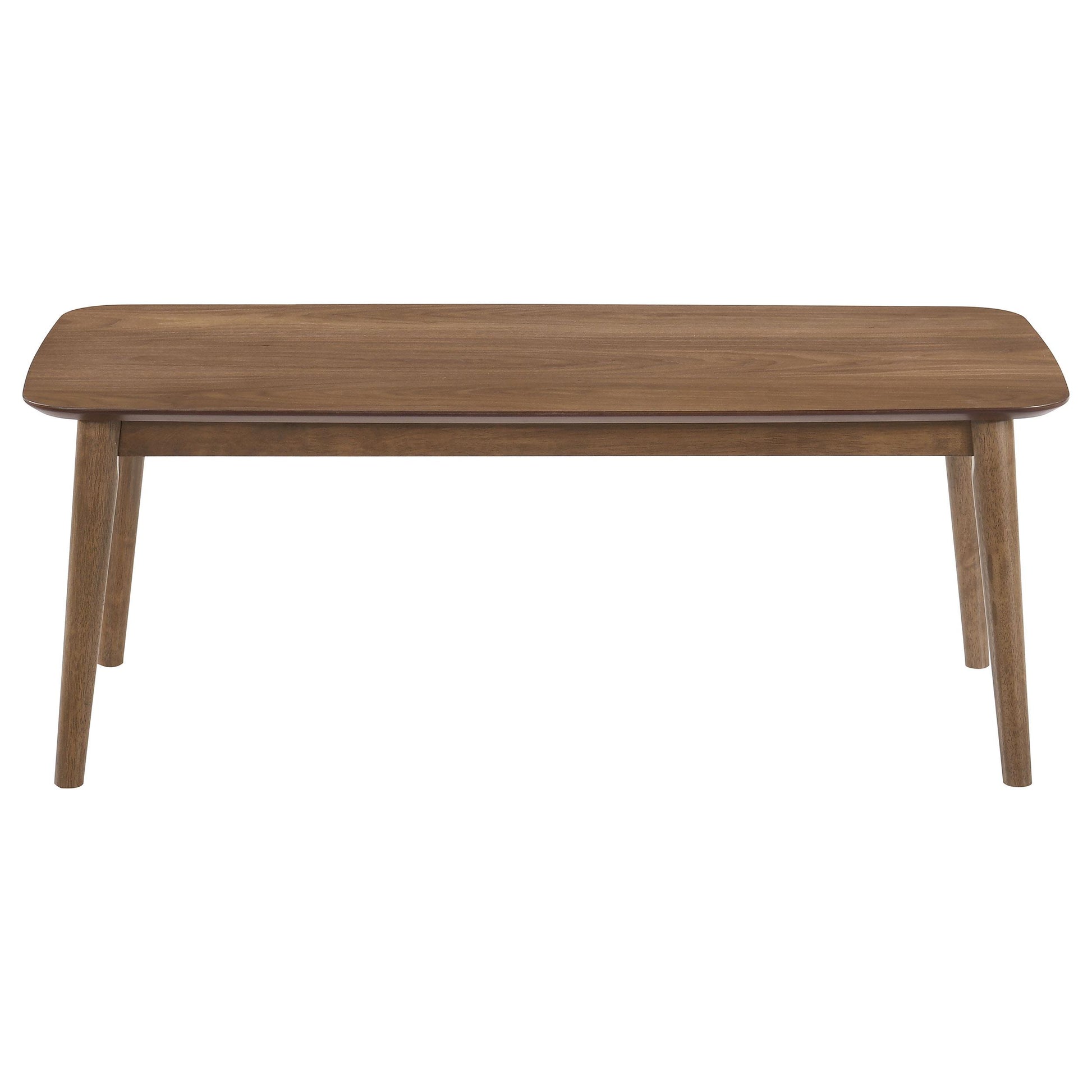  Coaster Furniture Radley 753524 3-piece Rectangular Coffee Table Set - Natural Walnut IMAGE 3