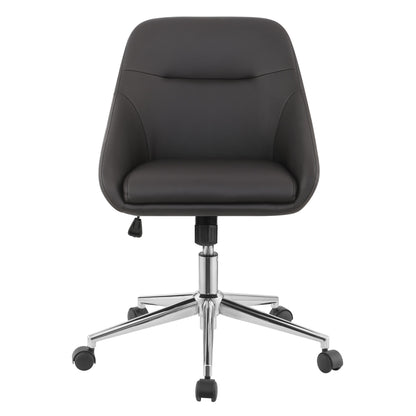 Coaster Furniture Jackman 801426 Upholstered Adjustable Home Office Desk Chair - Brown IMAGE 3