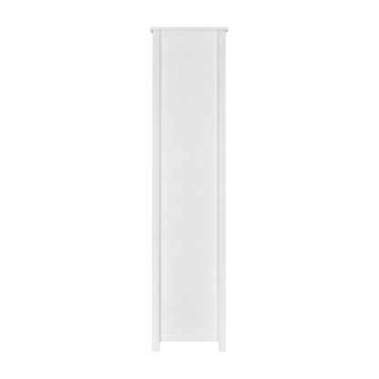 Coaster Furniture Dylan 801574 68-inch 4-shelf Storage Bookshelf - White High Gloss IMAGE 5