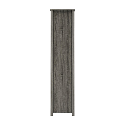 Coaster Furniture Dylan 801577 68-inch 4-shelf Storage Bookshelf - Weathered Grey IMAGE 5