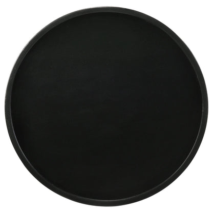 Coaster Furniture Ixia 915109 Round Solid Mango Wood Accent Side Table - Black Stain IMAGE 3