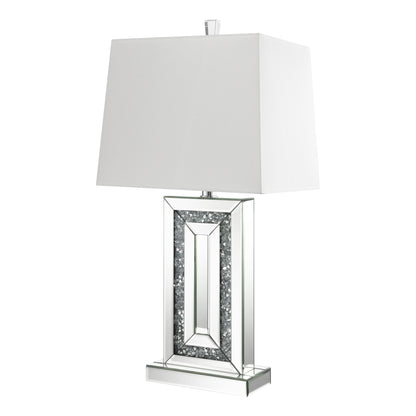 Coaster Furniture Ayelet 923288 30-inch Tapered Shade Mirrored Table Lamp - Silver IMAGE 4