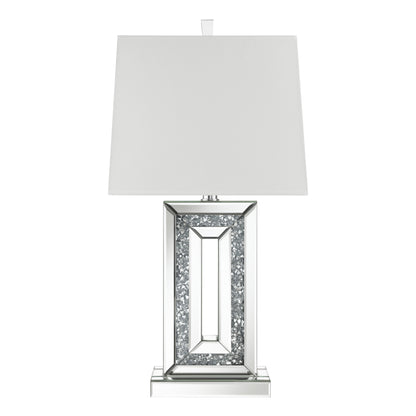 Coaster Furniture Ayelet 923288 30-inch Tapered Shade Mirrored Table Lamp - Silver IMAGE 5