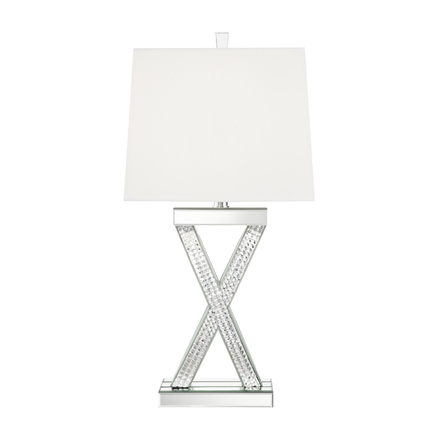 Coaster Furniture Dominick 923289 31-inch Tapered Mirrored Acrylic Table Lamp - Silver IMAGE 6