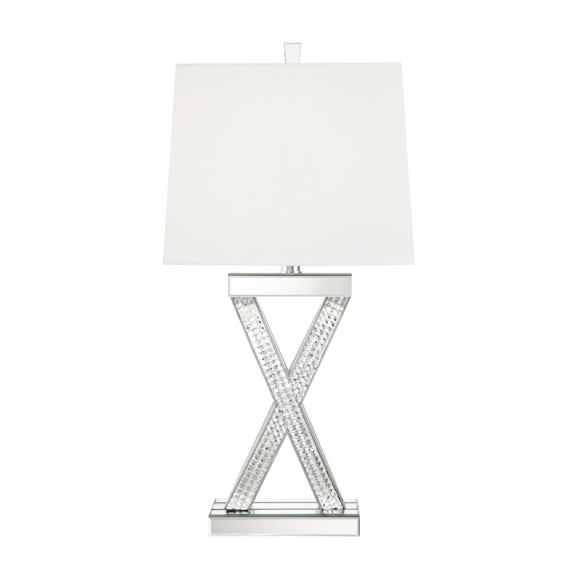 Coaster Furniture Dominick 923289 31-inch Tapered Mirrored Acrylic Table Lamp - Silver IMAGE 6