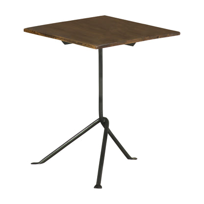 Coaster Furniture Heitor 931206 Square Wood Top Accent Side Table - Dark Brown IMAGE 1