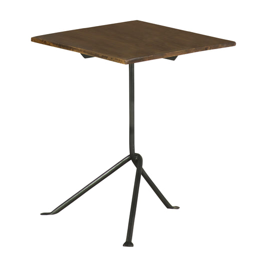 Coaster Furniture Heitor 931206 Square Wood Top Accent Side Table - Dark Brown IMAGE 1